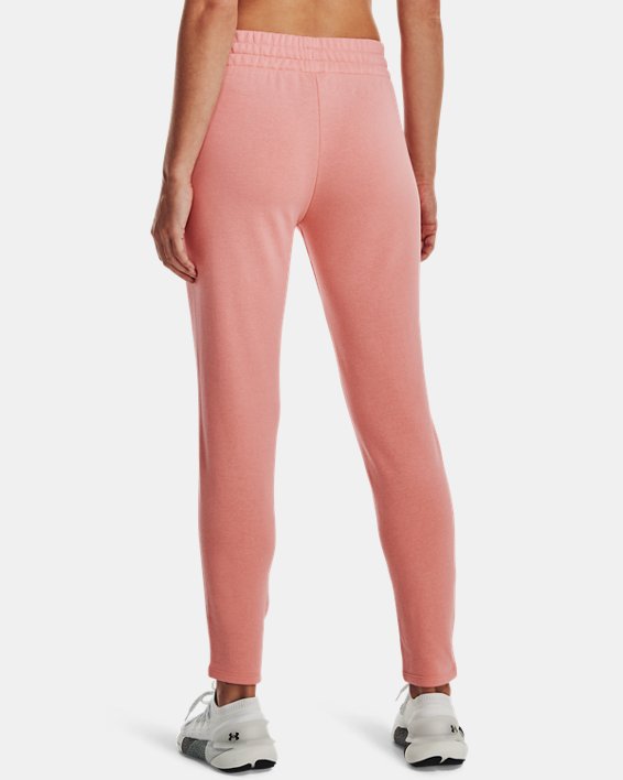 Pantalones de entrenamiento UA Rival Terry para Mujer, Pink, pdpMainDesktop image number 1